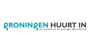 Groningen huurt in logo