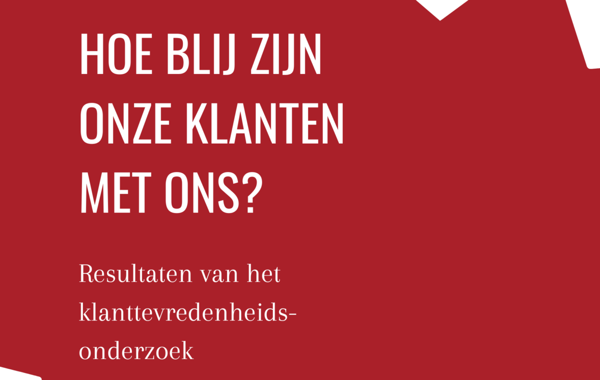 Klanttevredenheidsonderzoek 2022