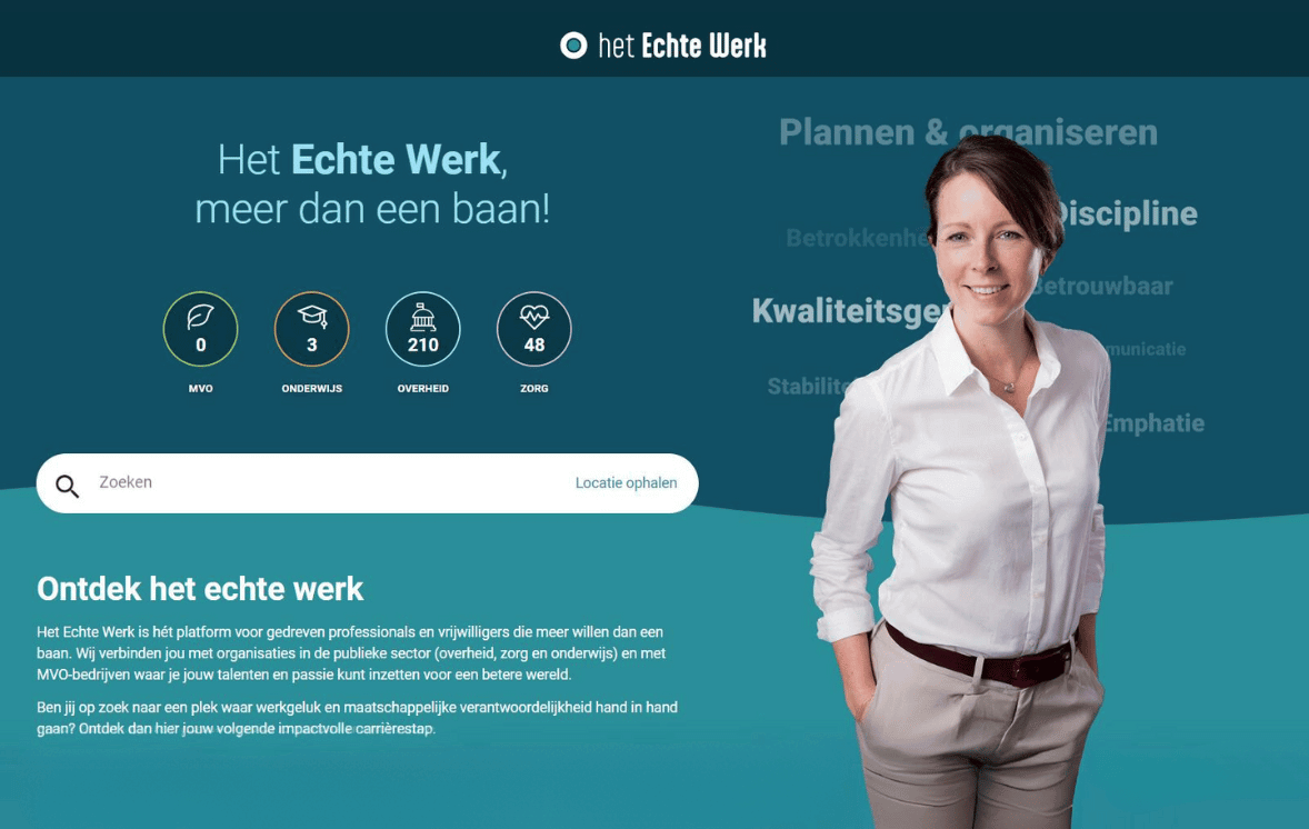 Het Echte Werk portfolio